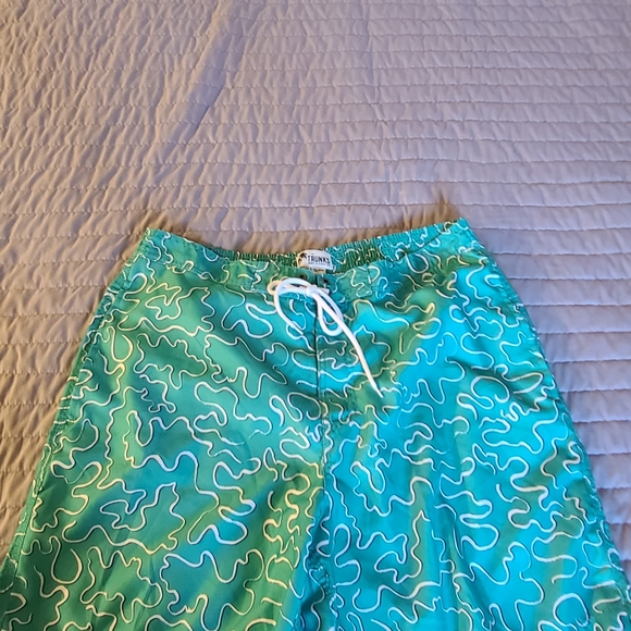 Trunks Surf & Swim Other - Vilebrequin Men's Athletic Shorts - Green